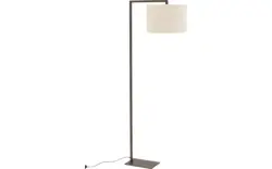 Goossens vloerlamp malmo bruin metaal - 8252127-{merk}-malmo-naar-boven-en-beneden-e27-max-18-watt-01